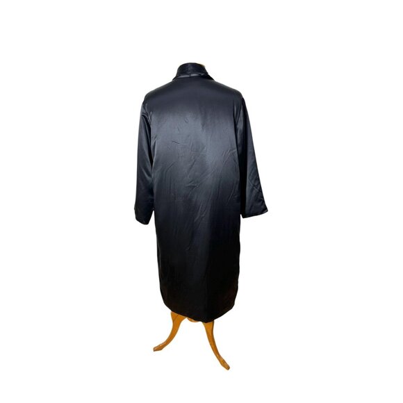 Vintage mens poly filled silk robe by Calvin Klein Size S - Picture 3 of 8